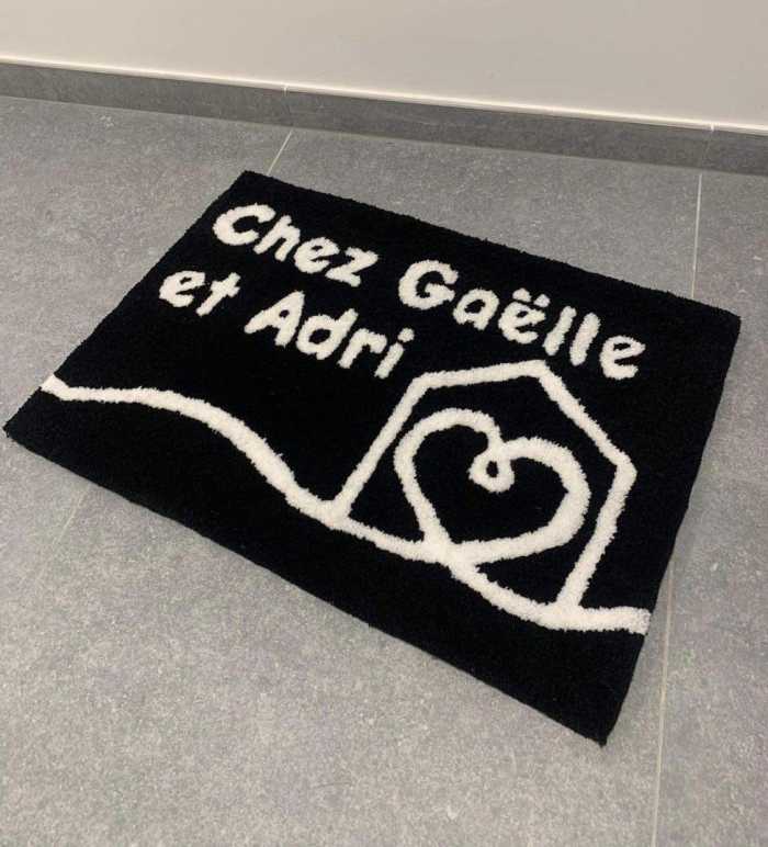 Décorez votre intérieur avec un tapis représentant votre famille